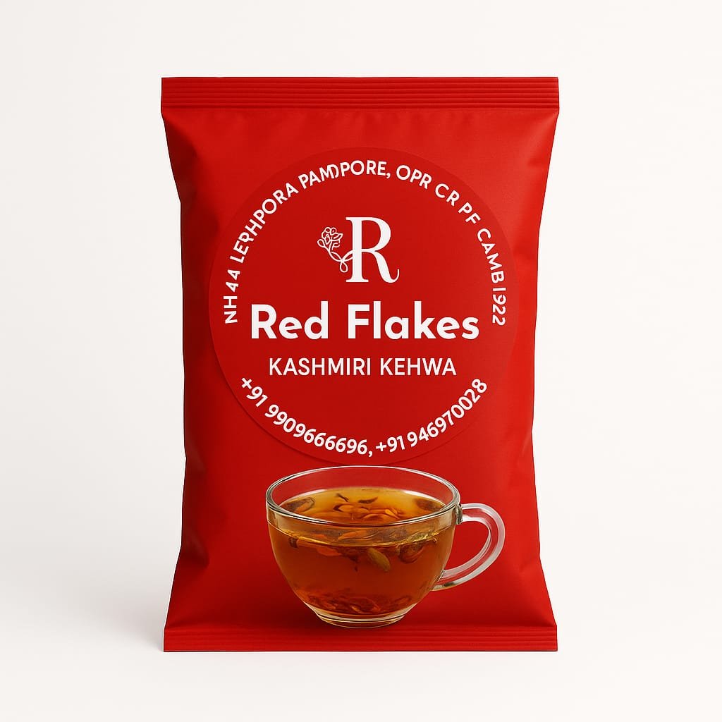 Traditional Kashmiri Saffron Kehwa Tea